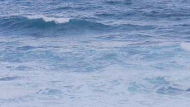 waves in the sea