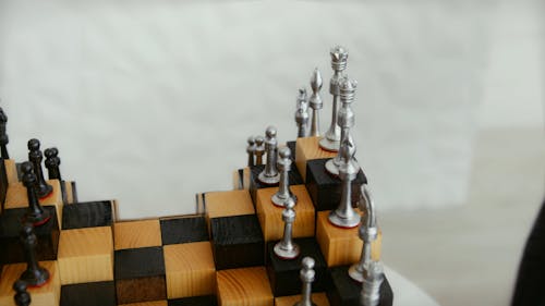 A Footage of an Elevated Chessboard