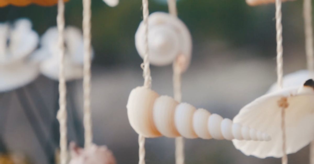 Stringed Shells String of Shells Swaying Free Stock Video Footage, Royalty-Free 4K & HD ...