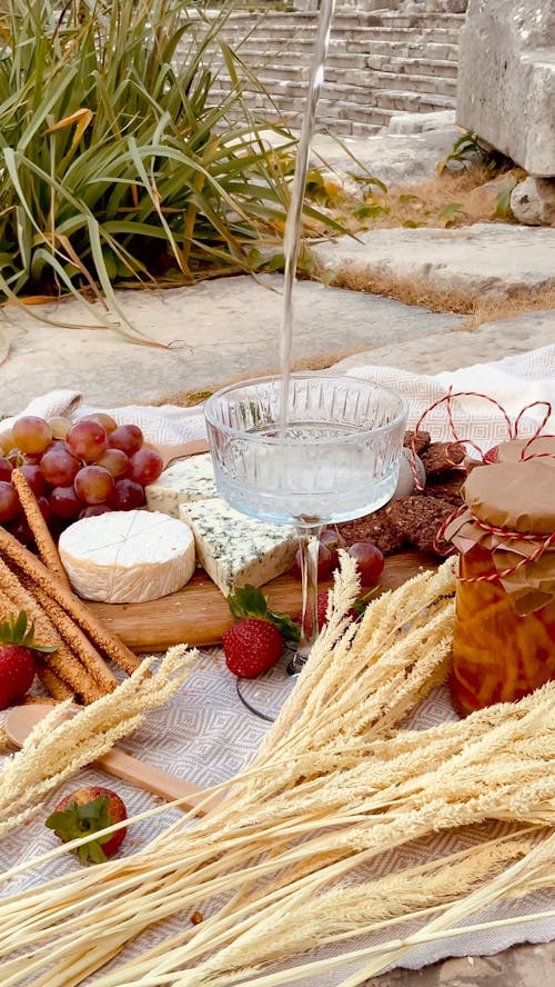 Wine and Food Pairing Spread