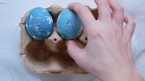 Video of a Easter Decoration
