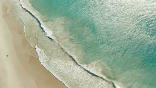 Drone Footage of a Beach