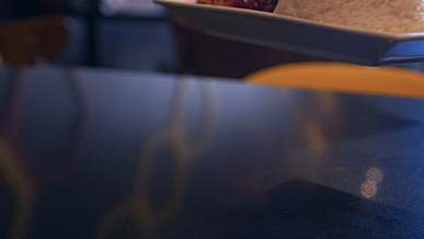 close up video of a meal on a plate