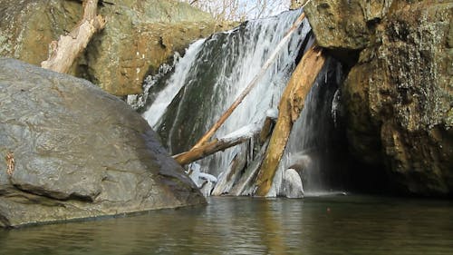 A Tranquil Waterfall