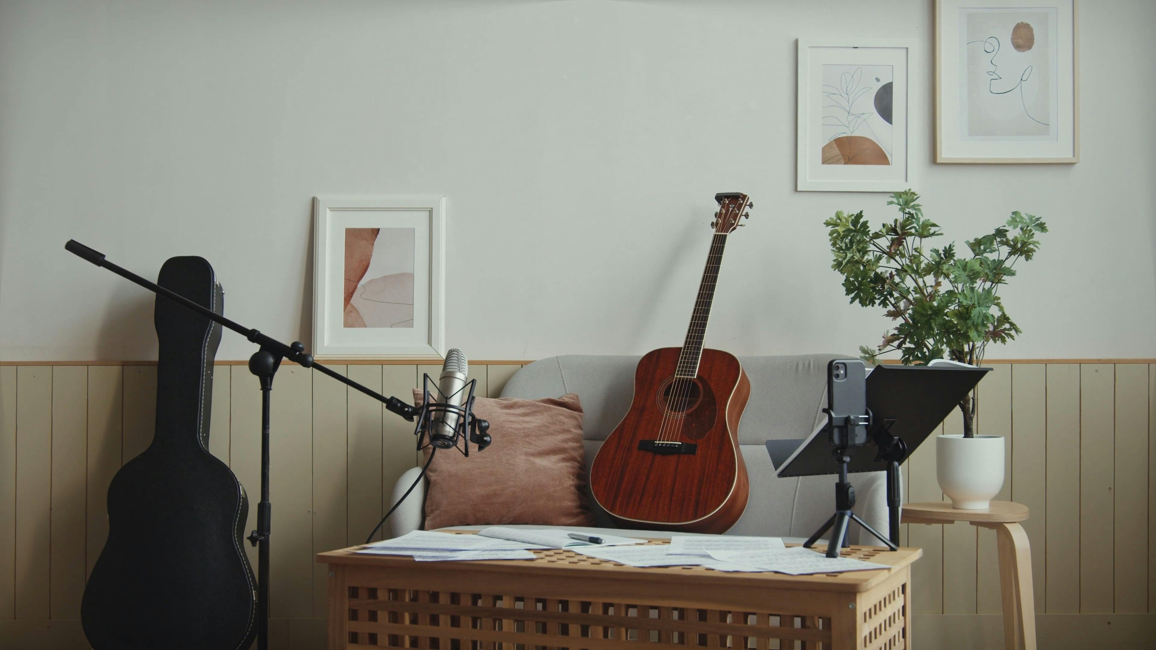 Music Equipment · Free Stock Video