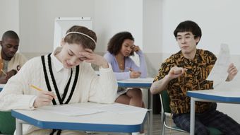 中国课室上课视频素材高清视频视频素材