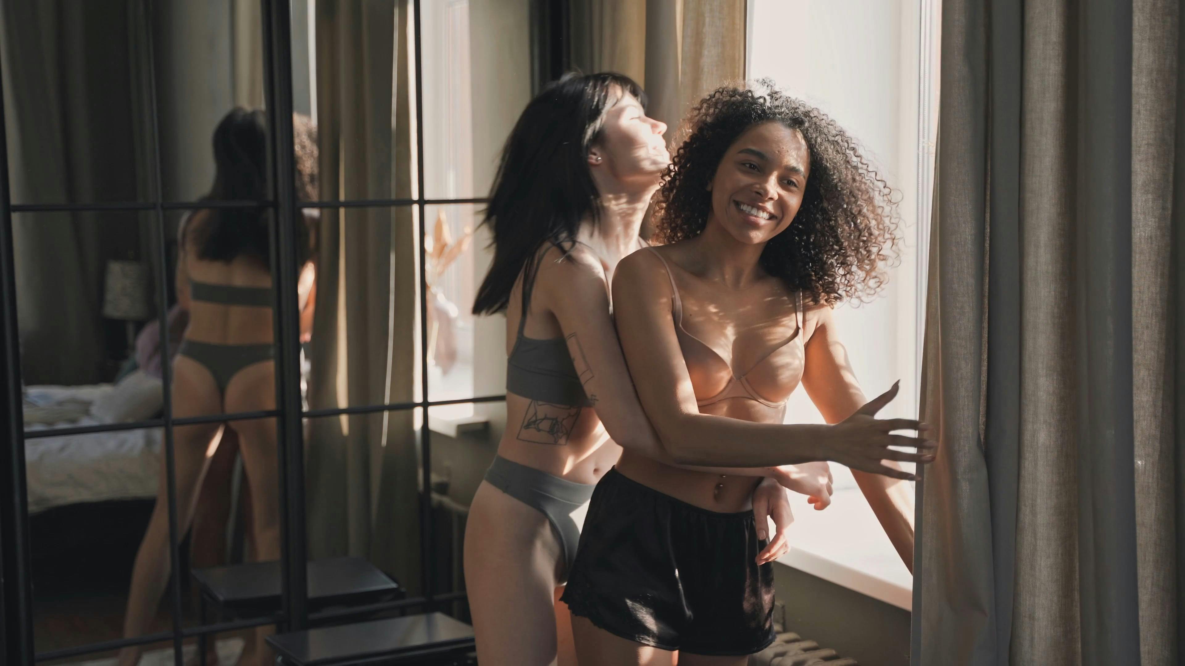 Young Women Dancing in Underwear Free Stock Video Footage, Royalty-Free 4K  & HD Video Clip