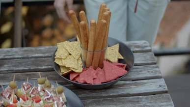 close up shot of food on the table