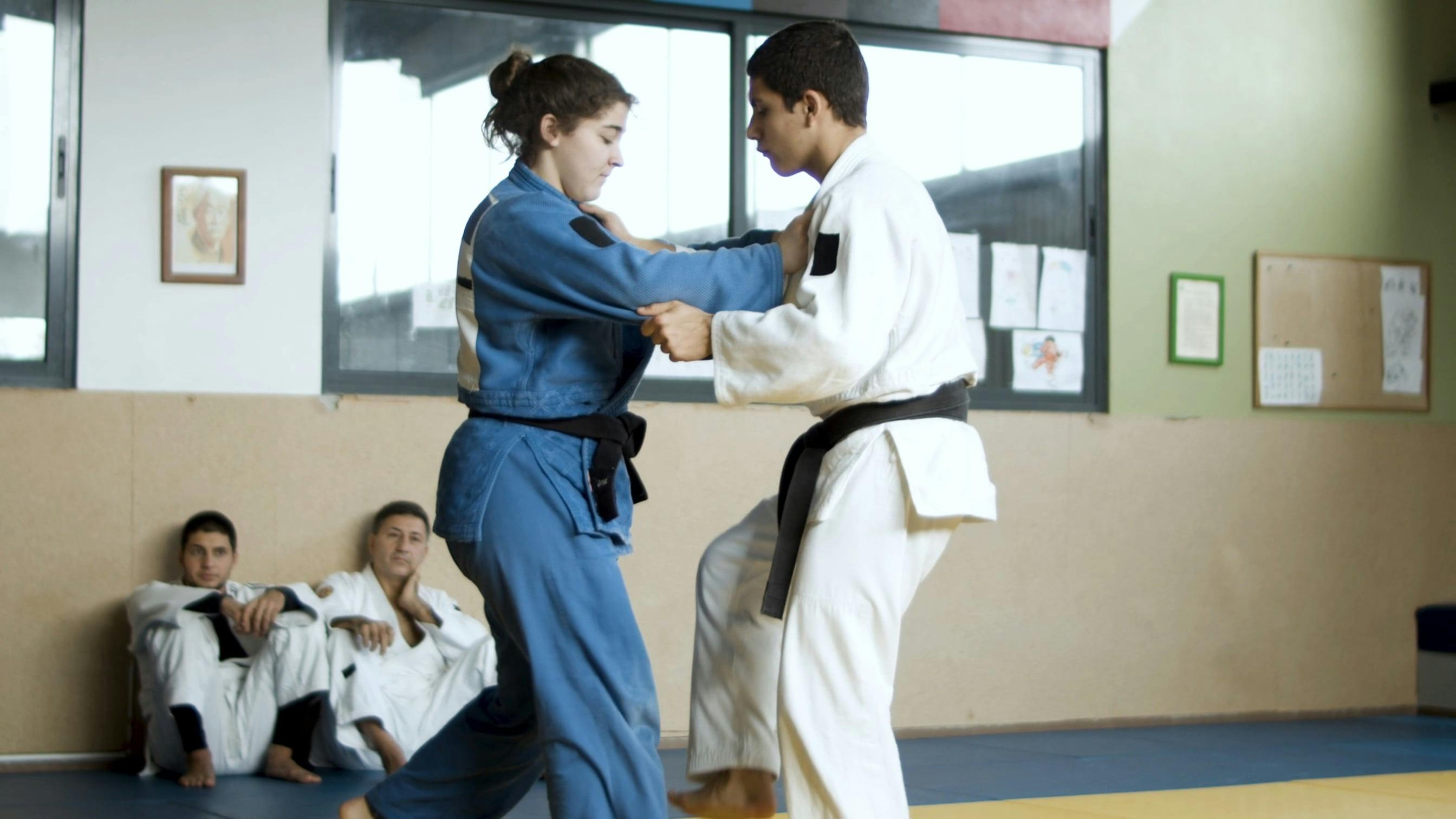 A Man and a Woman Practicing Judo · Free Stock Video