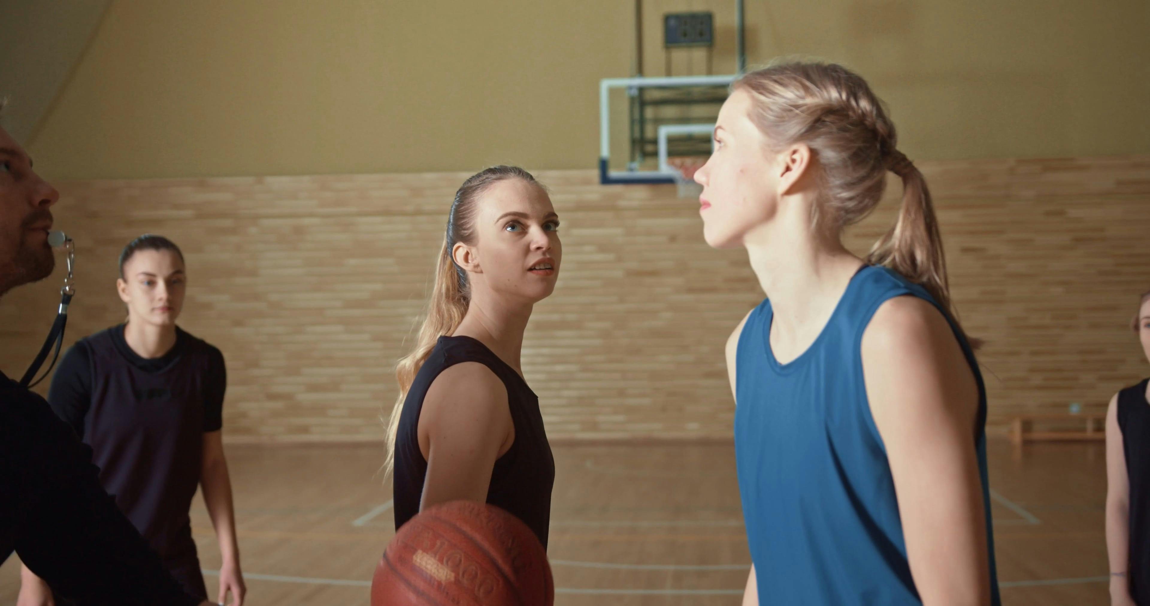 Teen Girls Playing Basketball · Free Stock Video