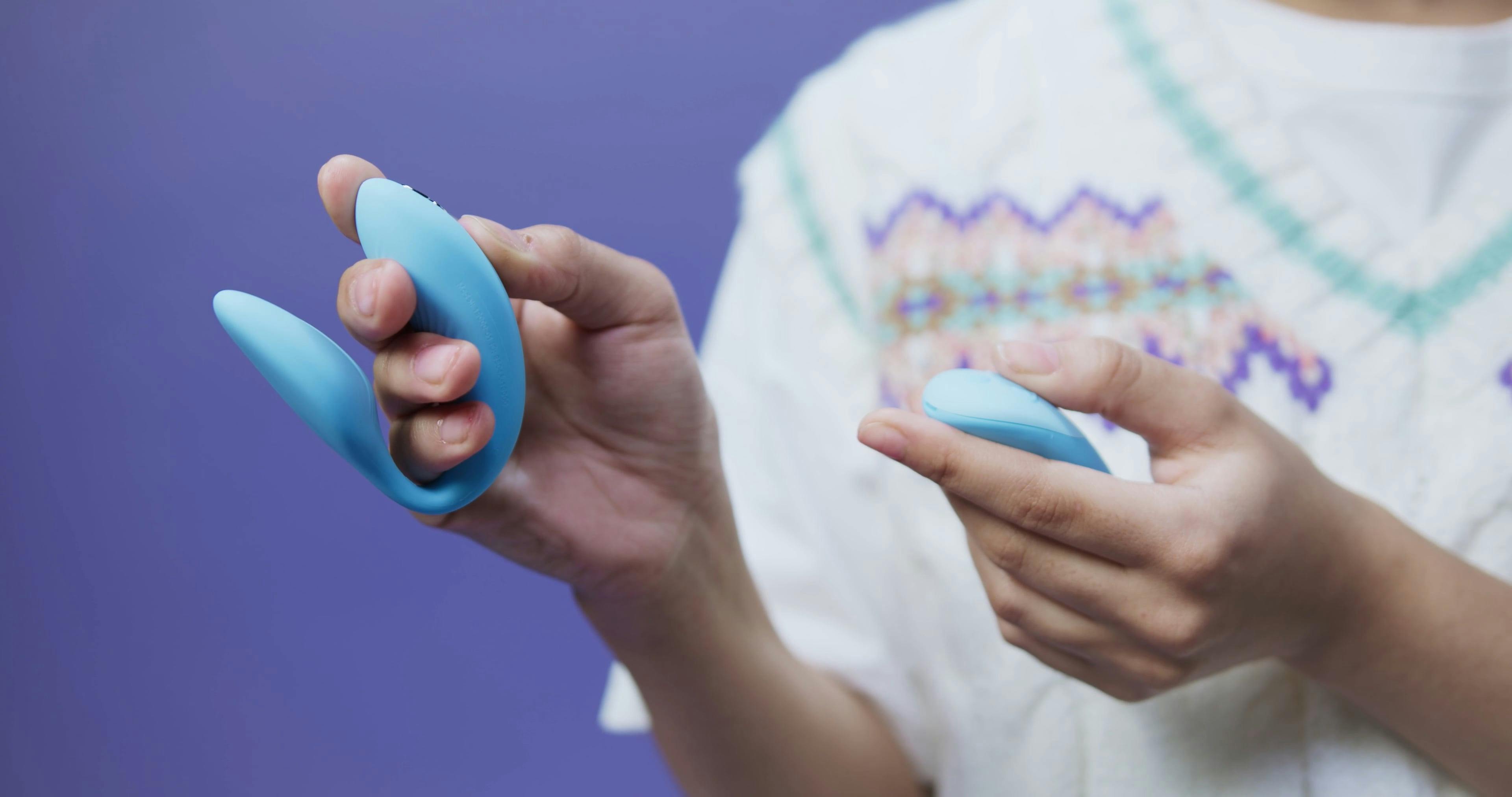 Woman Turning on an Adult Toy \u00b7 Free Stock Video