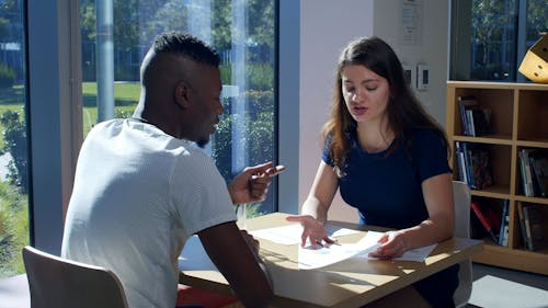 A Man And A Woman In An Argument