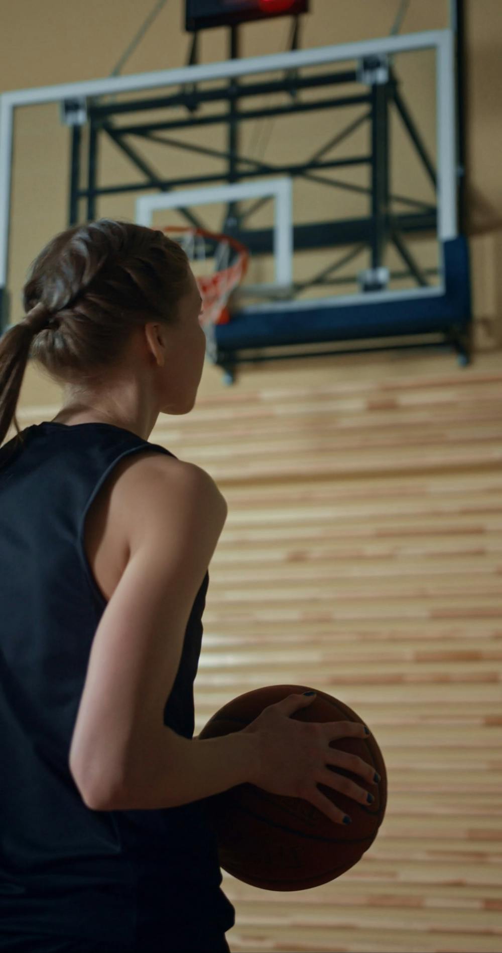 Man Shooting a Basketball · Free Stock Video