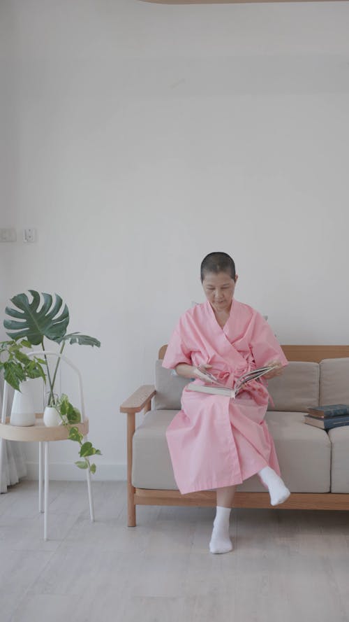 Woman Reading a Book