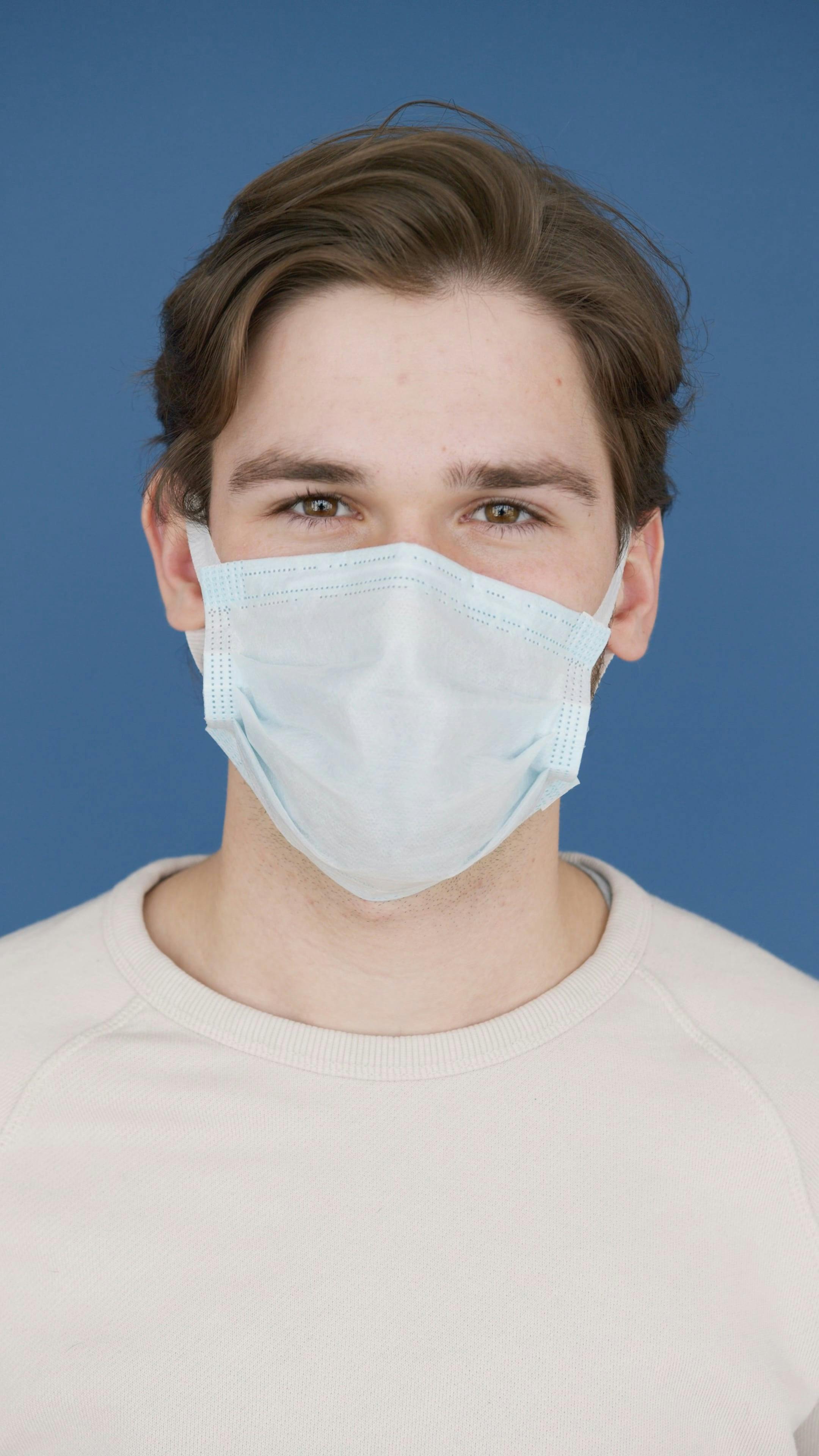 A Man Wearing A Face Mask · Free Stock Video