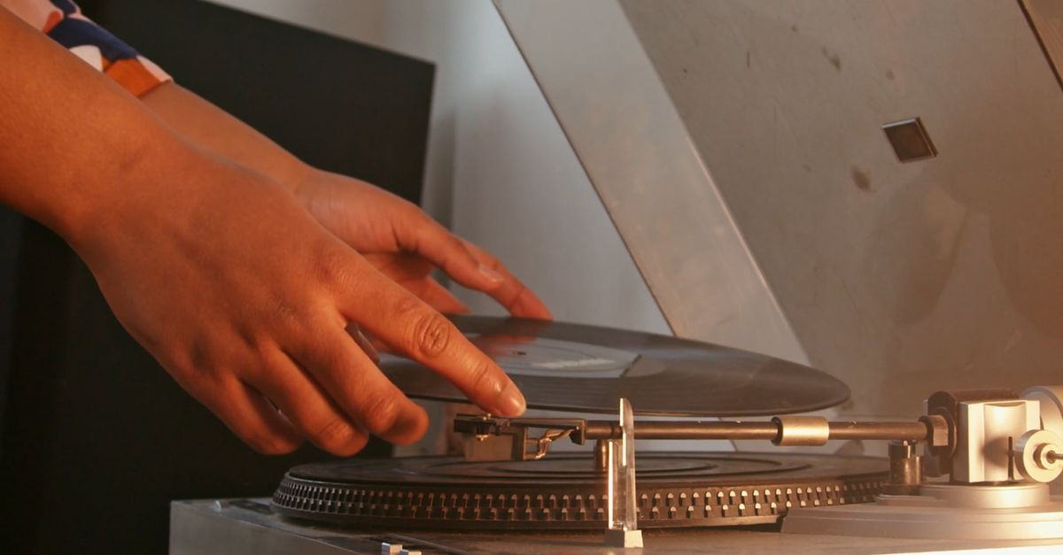 A Person Playing A Vinyl Record Free Stock Video Footage, Royalty-Free ...