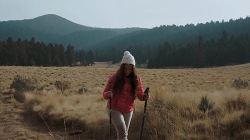 A Woman Going on a Hiking Adventure