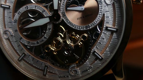 Close Up View of a Watch