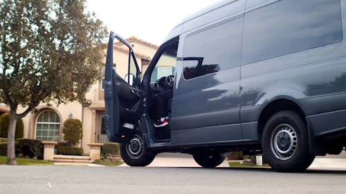 A Man Delivering a Package