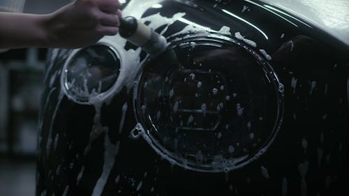 Cleaning The Headlights