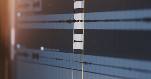 Tracking Shot of an Audio Sequence