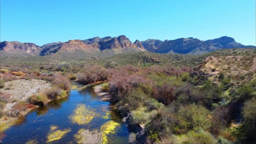 Drone Footage of Landscape Scenery