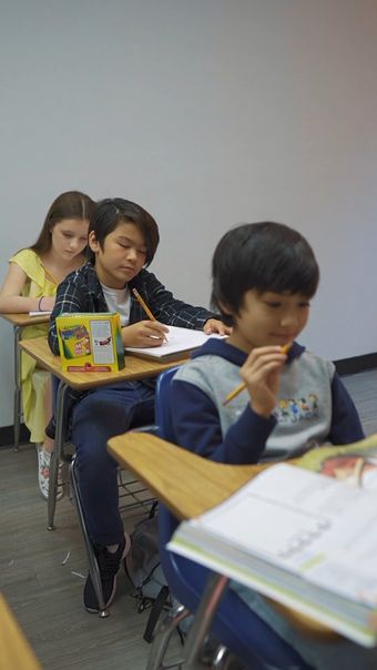 中国学校课堂视频素材