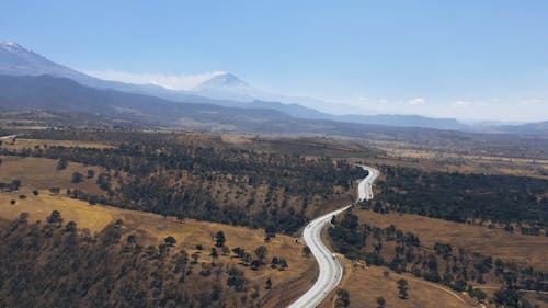 Aerial Shot of a Landscape