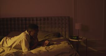 熬夜视频素材
