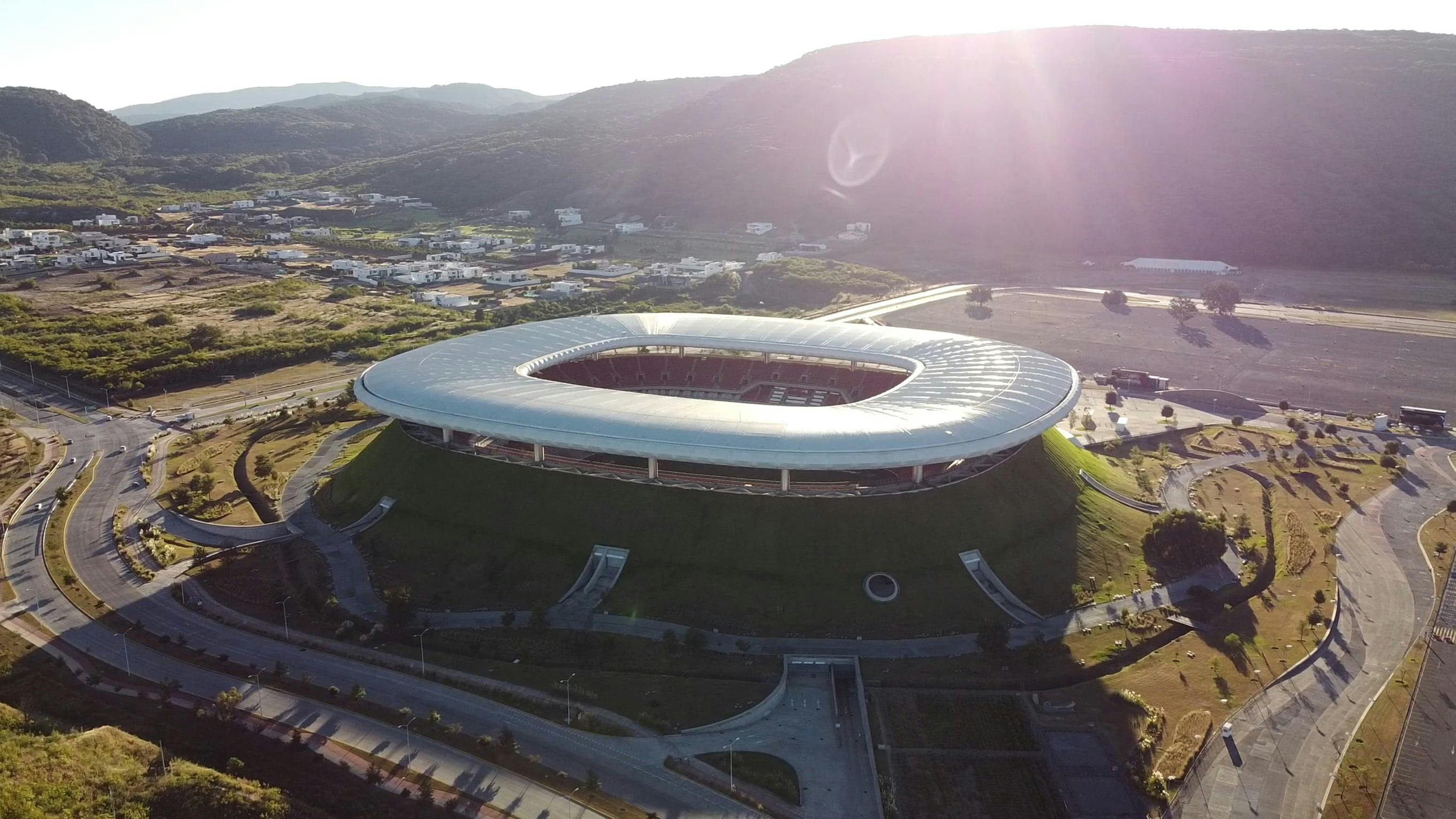 Aerial Shot of a Stadium \u00b7 Free Stock Video
