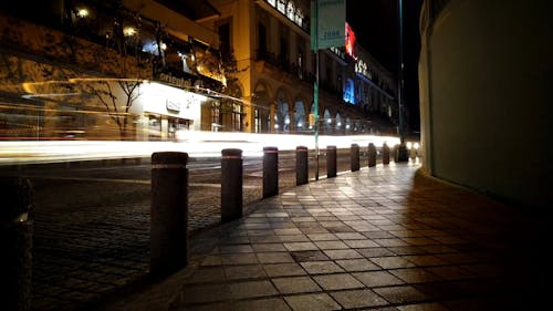 Timelapse of a Busy Road