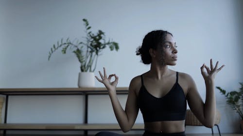 Woman Doing Yoga