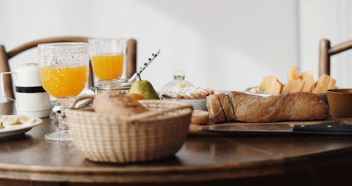 Video of Food on the Table