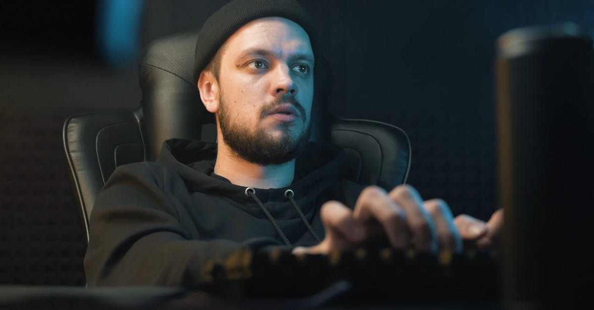 Man Working Using the Computer Free Stock Video Footage, Royalty-Free ...