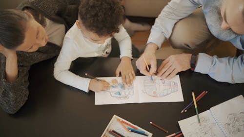 Grandparents Spending Time with their Grandson