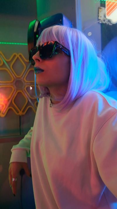 ArtHouse Studio's cyberpunk aesthetic video