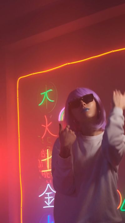 ArtHouse Studio's cyberpunk aesthetic video
