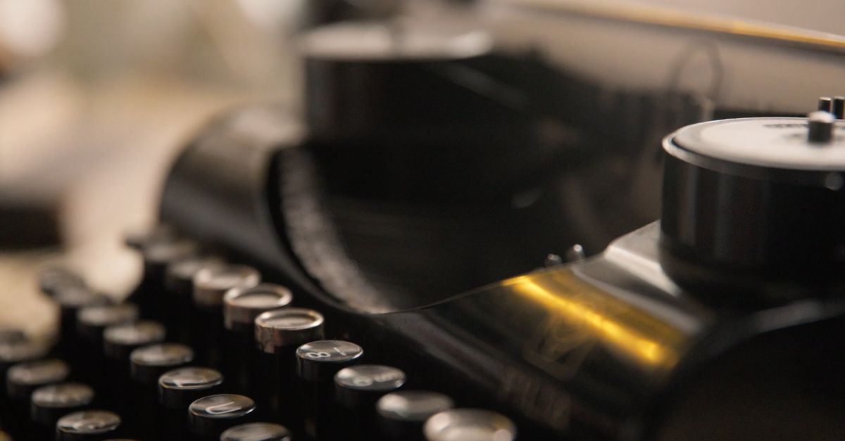 Video Using Typewriter Person using Typewriter Free Stock Video Footage, Royalty-Free 4K & HD ...