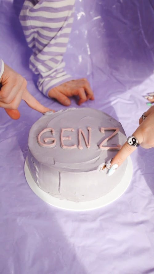 A Gen Z Cake