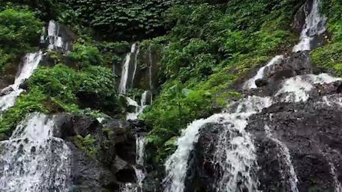 Waterfall in the Nature 