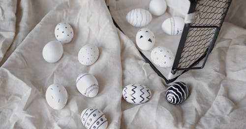 Eggs with Drawings