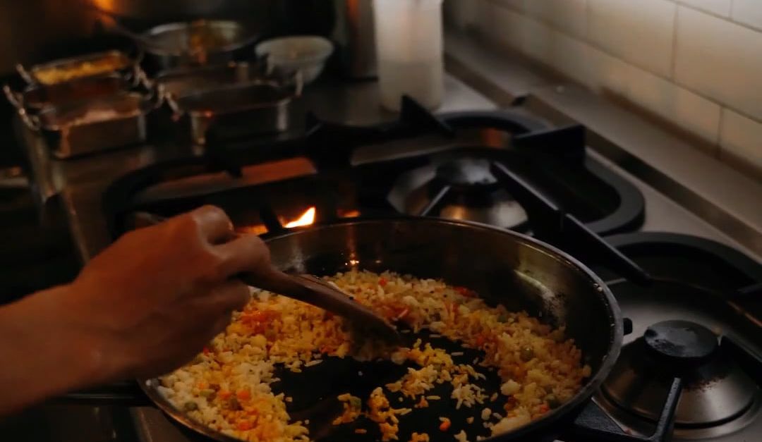 Someone Making Fried Rice Person Cooking a Fried Rice Free Stock Video Footage, Royalty-Free 4K ...