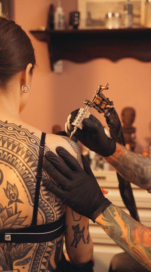 Tattoo shop exterior