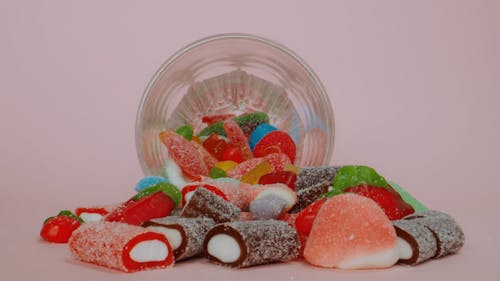 Zoom In Video of Candies