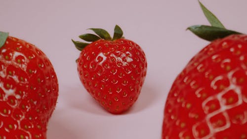 Strawberries Close Up 