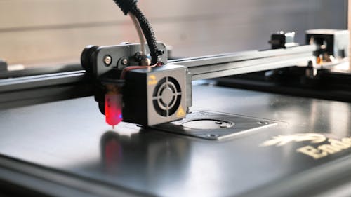 Video of a 3D Printer Operating