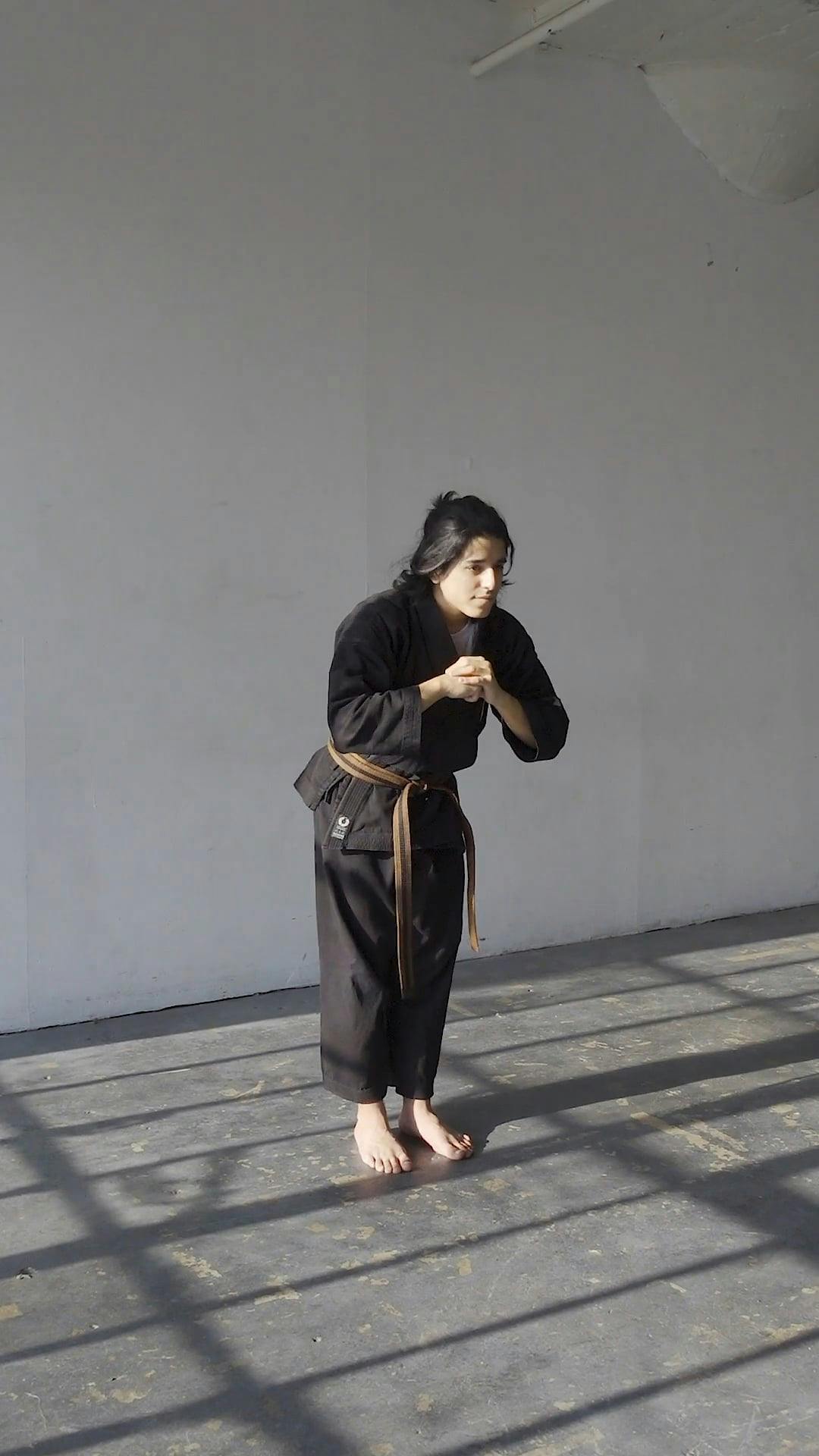 Man Practicing Martial Arts · Free Stock Video