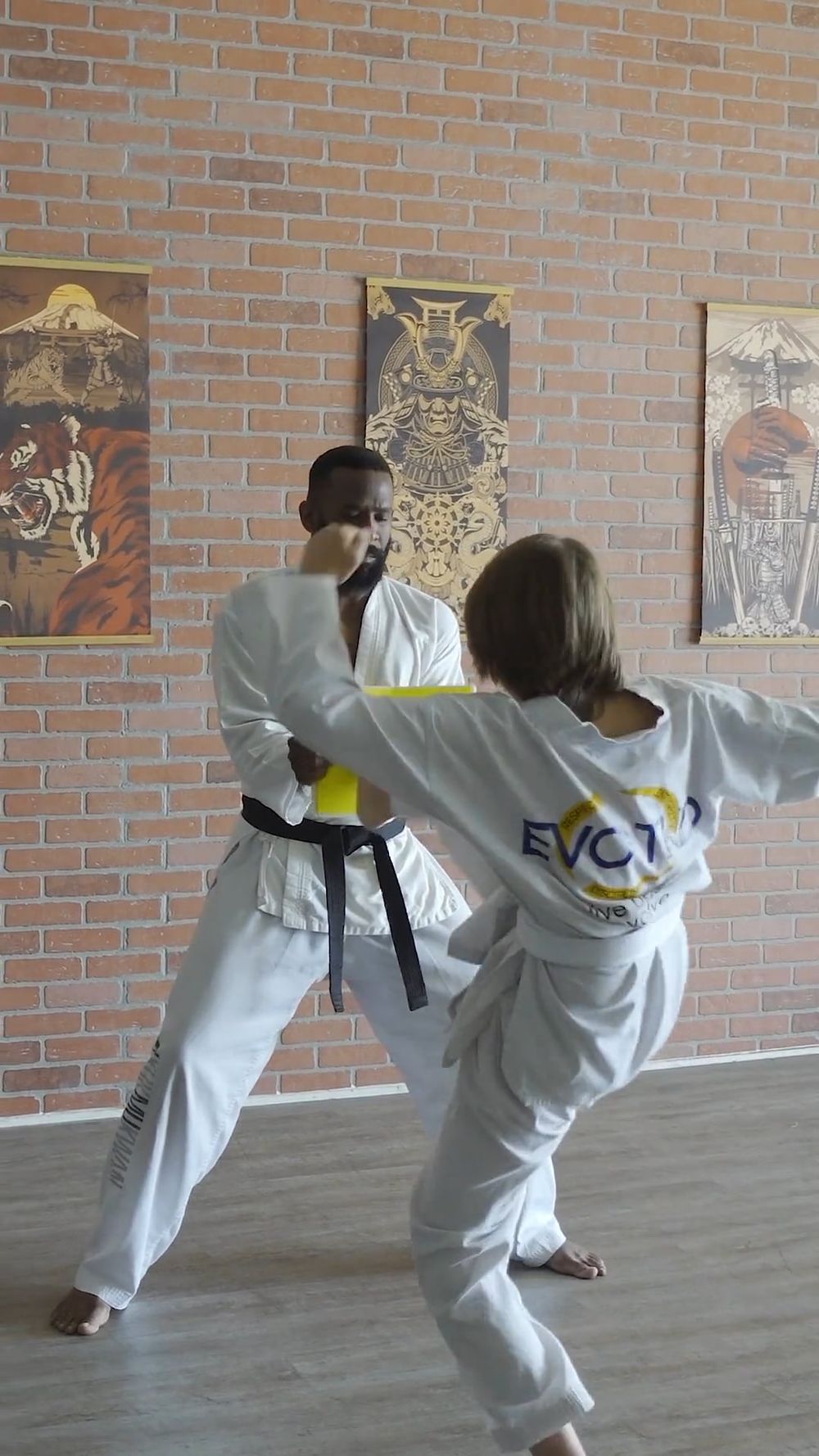 Changing Karate Belt Ceremony Free Stock Video changing-karate-belt-ceremony-free-stock-video