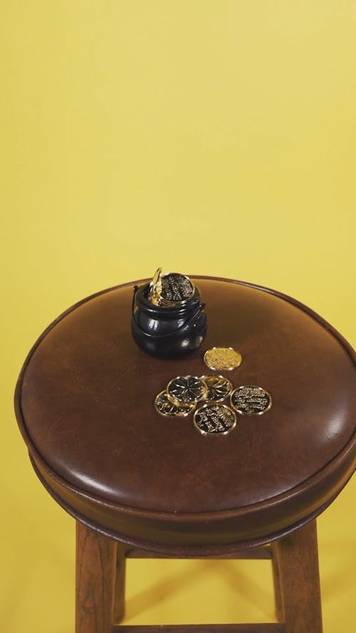Gold Coins on the Chair