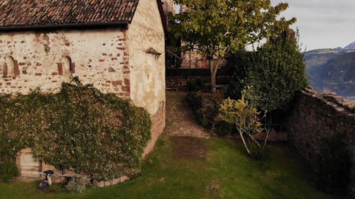 Drone Footage of a Castle